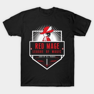 League of Magic: Red T-Shirt